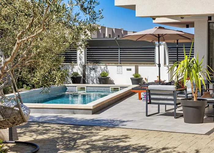 Festina Lente A Luxury In Makarska, Heated Pool Villa Makarska