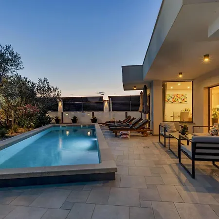 Vila Festina Lente A Luxury In Makarska, Heated Pool